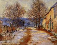Monet, Claude Oscar - Snow Effect at Limetz